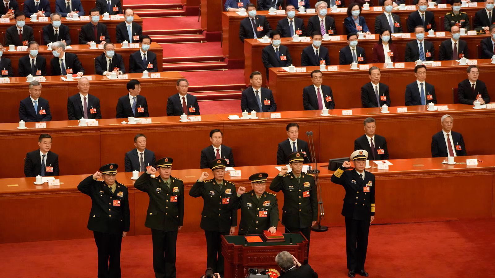 19 deputies of the Chinese legislature, including 9 military officers, were removed before the annual meeting 19 deputies of the Chinese legislature, including 9 military officers, were removed before the annual meeting