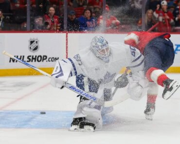 Brad Marchand tallied twice as the Panthers came back with a win over the Leafs.