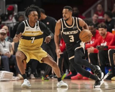 Corey Kispert and CJ McCollum took the Hawks past their former team, the Wizards.