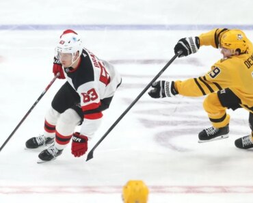 The penguin continues to heat up and takes down the free-falling demon.