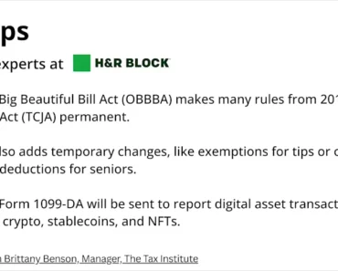 4 Ways A Big Beautiful Bill Can Lower Your Taxes