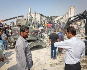 A school full of children is being blown up due to a change in government. A school full of children is being blown up due to a change in government.