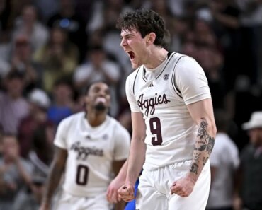 A surge in the mid-13th minute put Texas A&M past Kentucky.