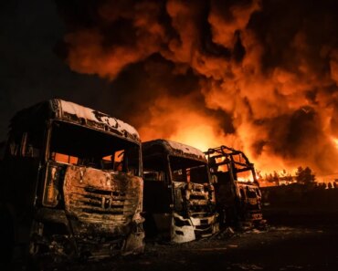 A toxic rain mixed with oil rains on Tehran as the widening war threatens a new global shock