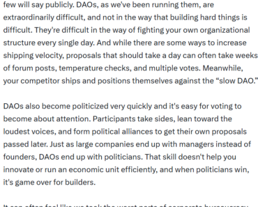 Aave founder says DAOs need to evolve