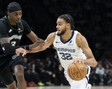 Anthony Edwards had 41 as the Wolves took on the Grizzlies. Anthony Edwards had 41 as the Wolves took on the Grizzlies.