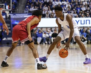 BYU riding AJ Dybantsa in Big 12 tournament; The first is the state of Kansas