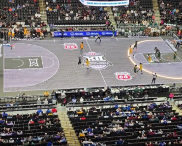 Big 12 tournament replaces ‘slippery’ LED glass courts.