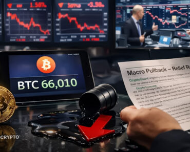 Bitcoin fell to $66,000 due to rising oil prices in global markets