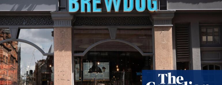 BrewDog bought by US cannabis and drinks company for £33m, costing almost 500 jobs | beer dog