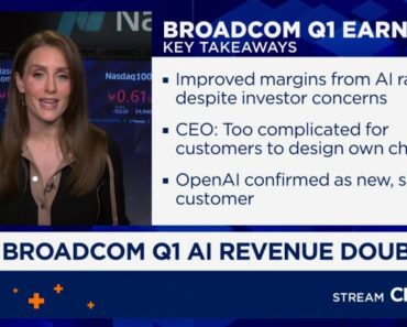 Broadcom stock rallies, making a strong case for why AI growth will last