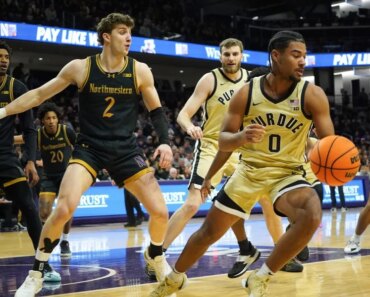 CJ Cox’s career night, passing No. 15 Purdue over Northwestern