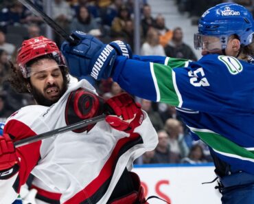 Canucks show ‘more fight’ in close loss to Hurricanes