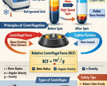 Centrifugation: Principles, types, procedures and applications