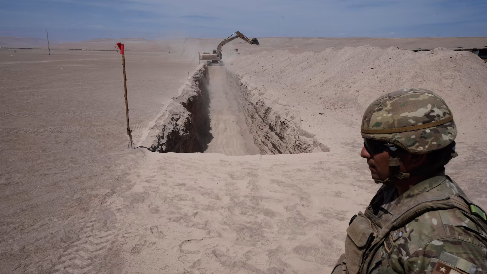 Chile’s new right-wing president begins work on a border wall