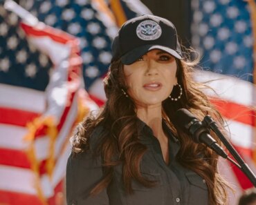 Christie Noem testified at a Senate hearing