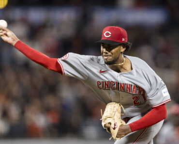 Cincinnati Reds selected All-Star starting pitcher for opening game