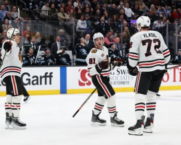 Connor Bedard’s OT goal gave the Blackhawks a win over Mammoth. Connor Bedard’s OT goal gave the Blackhawks a win over Mammoth.