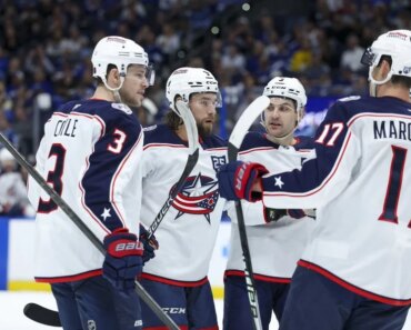 Connor Garland records another two-goal outing with Jackets Down Lightning