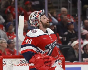Despite difficult circumstances, Capitals ‘still in the fight’ as Flames visit.