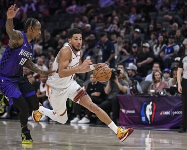 Devin Booker returns and helps the Suns get past the Kings.