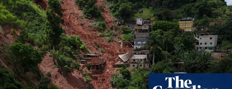 Ditch fossil fuels to stop deadly flooding in Brazil’s coffee heartland, scientists say | Extreme weather
