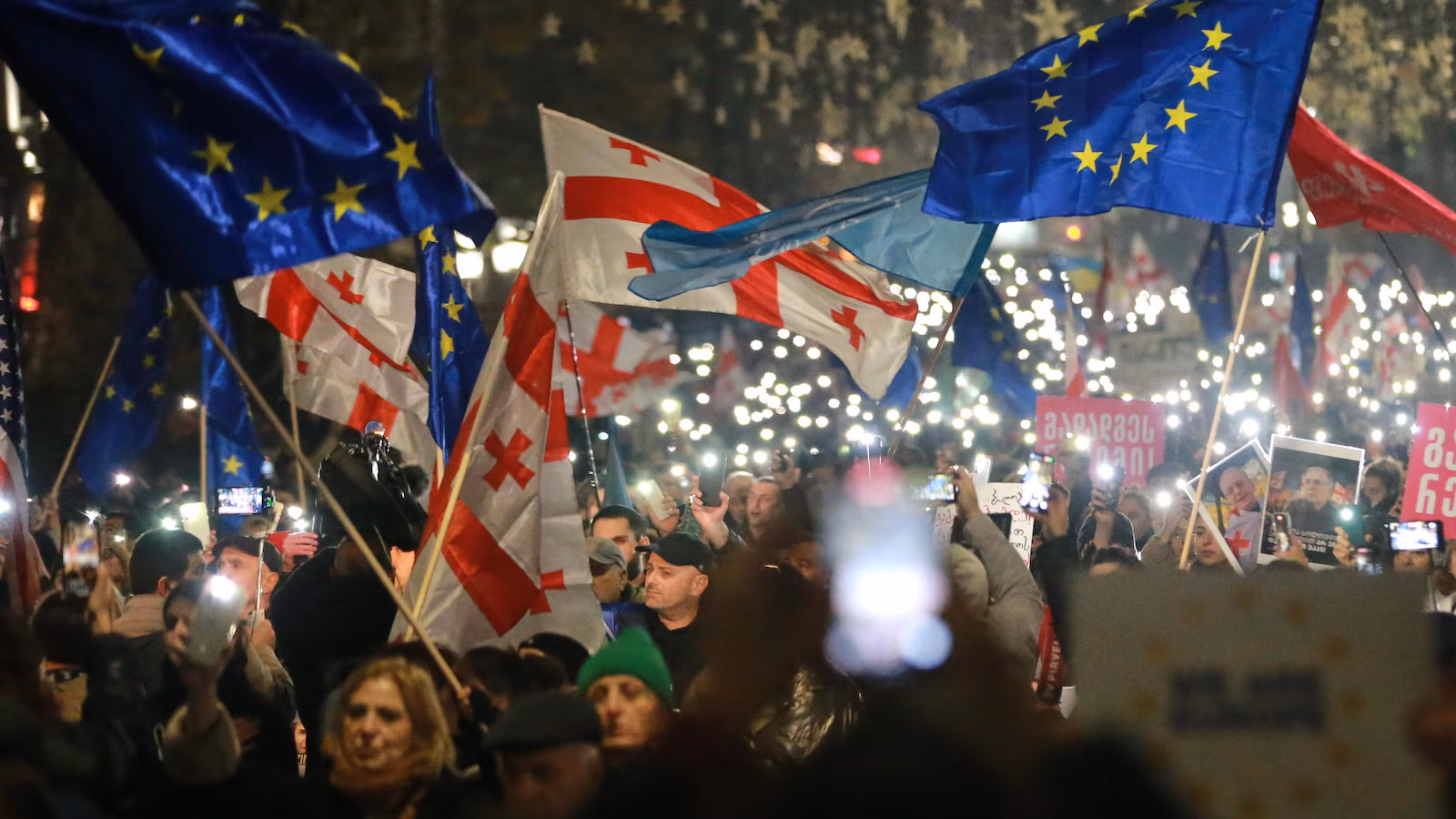 EU suspends visa-free travel for Georgian diplomats and officials over democracy backlash