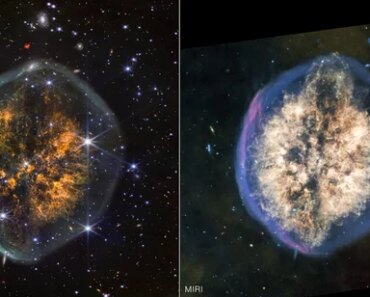 Eerie brain-like nebula captured in stunning new JWST images