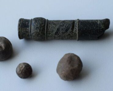 Europe’s oldest handgun can be dated to the siege of the German castle from the 14th century