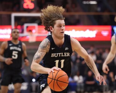 Finley Bizjack leads team action as Butler dominates DePaul.