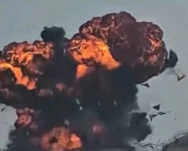 Huge explosion in Oman port after drone attack