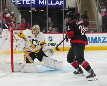 Hurricanes dominate Penguins in shootout after late collapse