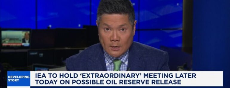 IEA countries will meet later on Tuesday to discuss releasing oil reserves, but no decision has yet been made.