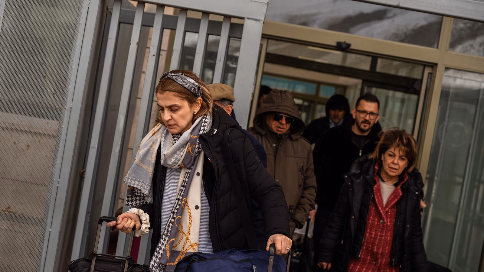 Iran’s border with Turkey offers a way out, but few are leaving for good