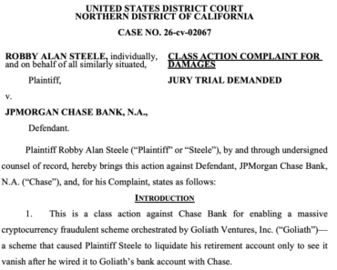 JPMorgan Sues Over $328 Million Crypto Ponzi Scheme