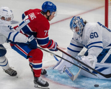 Kapanen ranked 20th in the win and the Canadiens snapped an eight-game losing streak to the Maple Leafs.