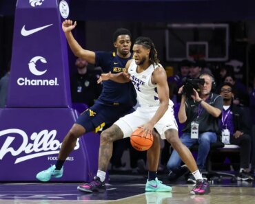 Khamari McGriff scored 18 goals in Kansas State’s win over West Virginia. Khamari McGriff scored 18 goals in Kansas State’s win over West Virginia.
