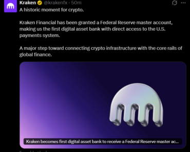 Kraken Fed Access, MARA Bitcoin Strategy, NYSE Tokenization Push