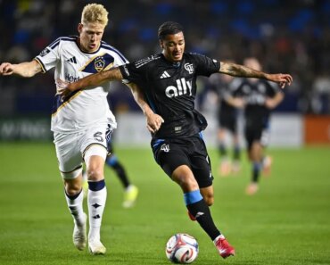 LA Galaxy scored three goals in 13 minutes in the first half against Charlotte.