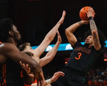 Looking to extend their home success with a visit to Louisville, No. 22 miami out