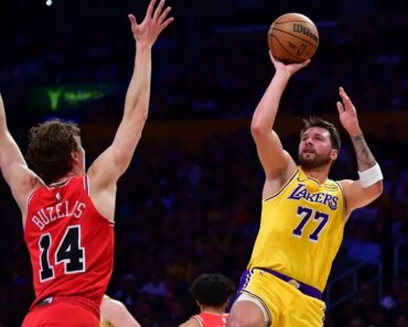 Luka Doncic extended the Lakers’ winning streak by pouring in 51 RBIs as the Bulls led the Lakers.
