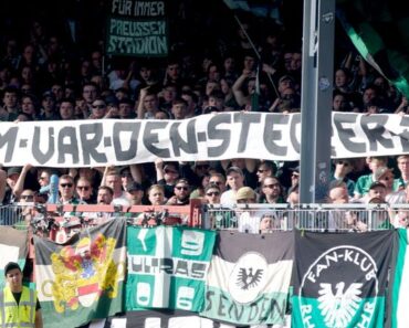 Masked fans unplug VAR monitor during German football match | world news