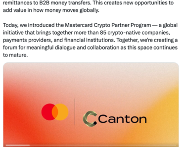 Mastercard launches crypto partner program with 85+ industry companies
