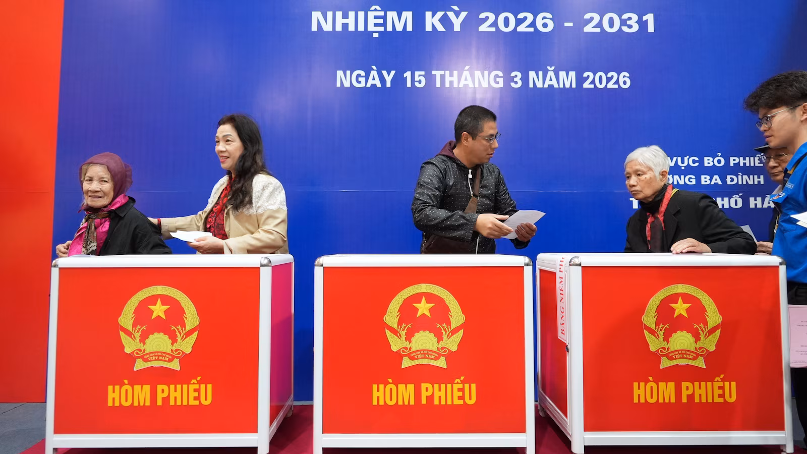 Millions of people in Vietnam to vote for a new legislature in the general election