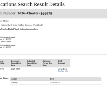 Morgan Stanley uses US Bank Charter to hold crypto Morgan Stanley uses US Bank Charter to hold crypto