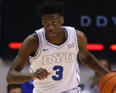 NBA top prospect AJ Dybantsa scores 40 and BYU beats Kansas State.