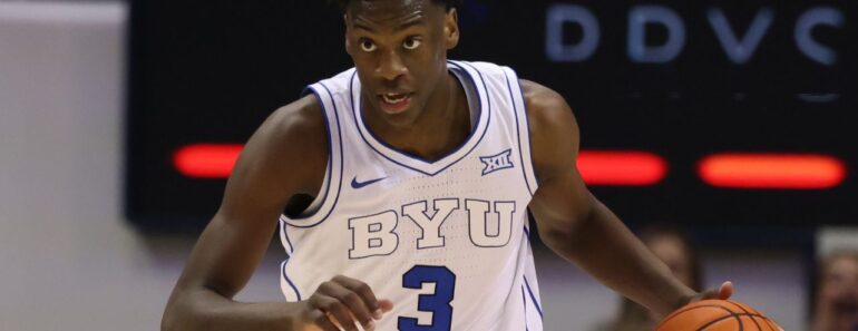 NBA top prospect AJ Dybantsa scores 40 and BYU beats Kansas State.