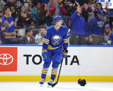 NHL Recap: Jack Quinn’s hat trick gives the Sabers their eighth straight win.