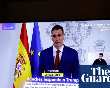 ‘No to war’: Sánchez redoubles his bet after Trump’s threat to cut off trade with Spain | War between the United States and Israel against Iran