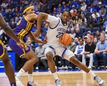 Otega Oweh stands out as Kentucky dominates LSU in SEC play.